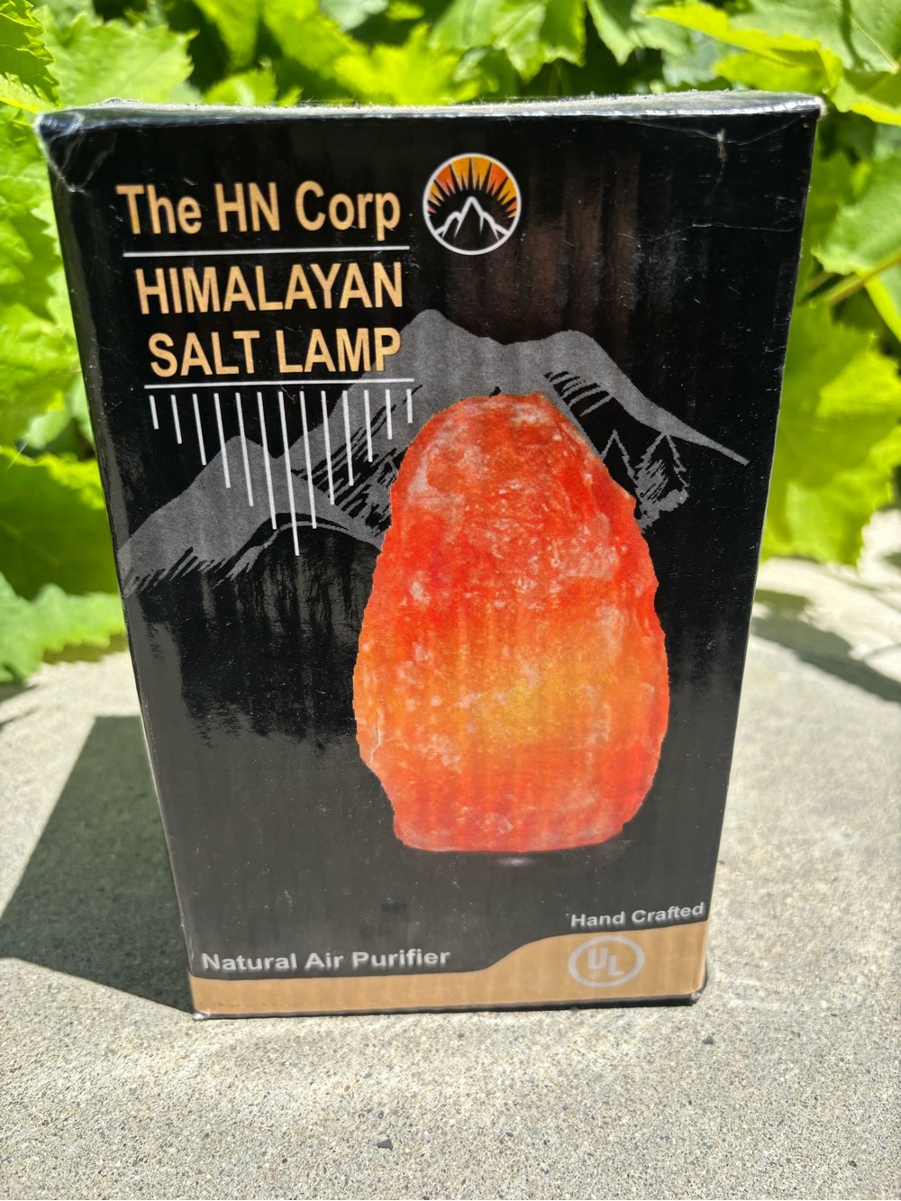 Himalayan salt lamp